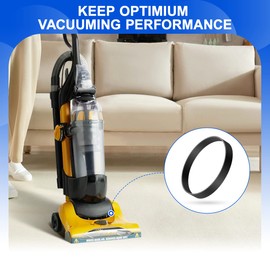 LANMU Replacement Style U Belts Compatible with Eureka Airspeed Upright Bagless Vacuum Models AS1000, AS1000A AS1001, AS1001A, AS1002A, Compare Part 83797,61120 Series (2 Pack)