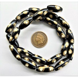 WHOLESALE 270 + Beads 3/4" Native Hairpipe Trade Antique Trade Bead Style TT83