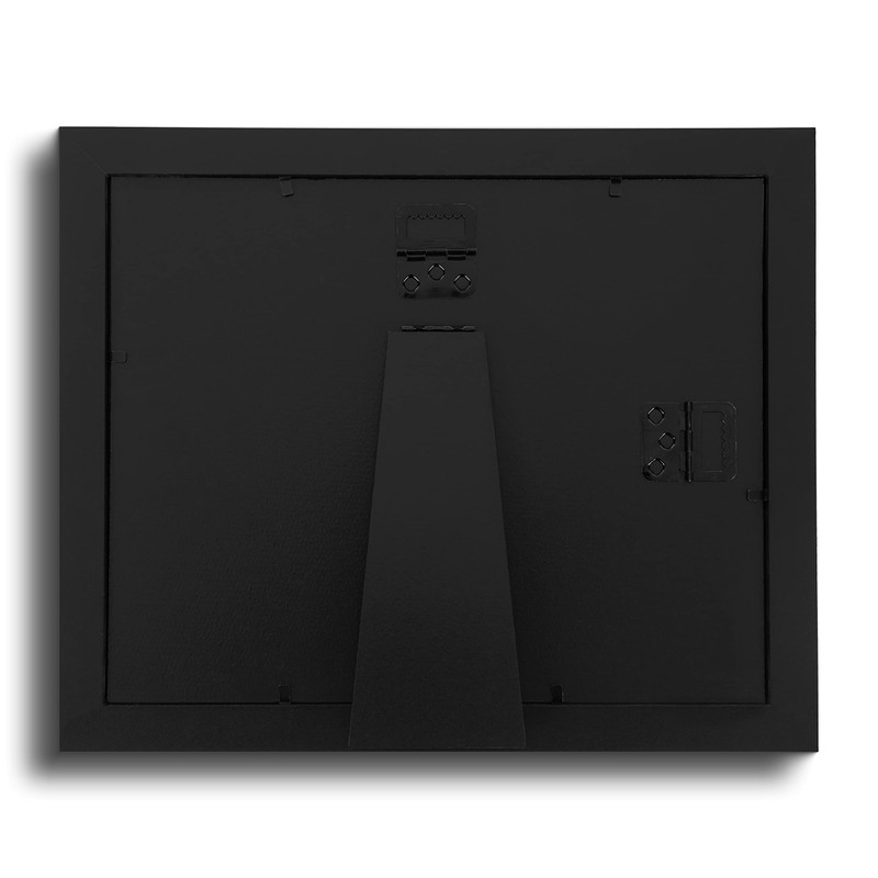 Fabian Clarke London® Modern Black 10x8 Picture Photo Frame with