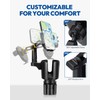 2-in-1 Cup Holder Cell Phone Holder,Adjustable 360° Rotation Universal Phone