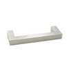 BOZONLI Silver Stainless Steel Cupboard Handle, Kitchen Door Handles Cabinet