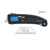 Martor SECUPRO MAXISAFE safety knife 10130610.02 and 100 blades 60099.70 package