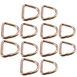 AB Tools 12 Pack Rounded Tie Down Lashing Eye Strap Anchor Ring Point Heavy Duty