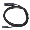 3.5mm Female to 3 Pin XLR Male Cable 24K Gold