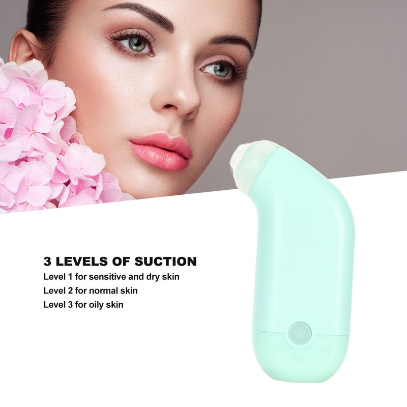 Vacuum Blackhead Remover 3 Levels Suction Deep Cleansing Rechargeable Electric