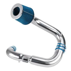 PHILTOP Cold Air Intake Kit Compatible with 2006-2011 Civic with 1.8L Engine (DX/DX-G/LX/EX), Filters System Kits Blue Aluminum 3 in High Flow