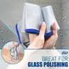 Streak Free Miracle Cleaning Cloth Silver Microfiber Cloths Lint Free