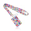 Jagowa 1 Piece Lanyard with ID Badge Card Holder Lanyard
