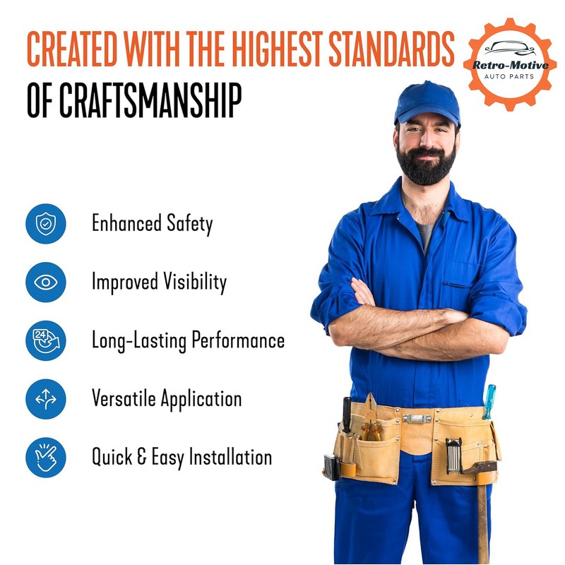 5/16 Fender Bolts & U Clips for Ford Lincoln Mercury