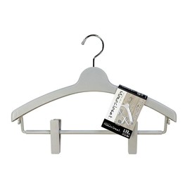 Shinko Hanger 602577 Monocloset, Top Hanger, Clip Bar, Skirt Clip, Swivel Hook, Gray, 15.0 x 11.4 x 1.2 inches (38 x 29 x 3 cm)