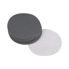 uxcell 3 Inch Wet Dry Sanding Discs 1000 Grit Hook and Loop Sandpaper Electrostatic Sand Planting Silicon Carbide 10pcs
