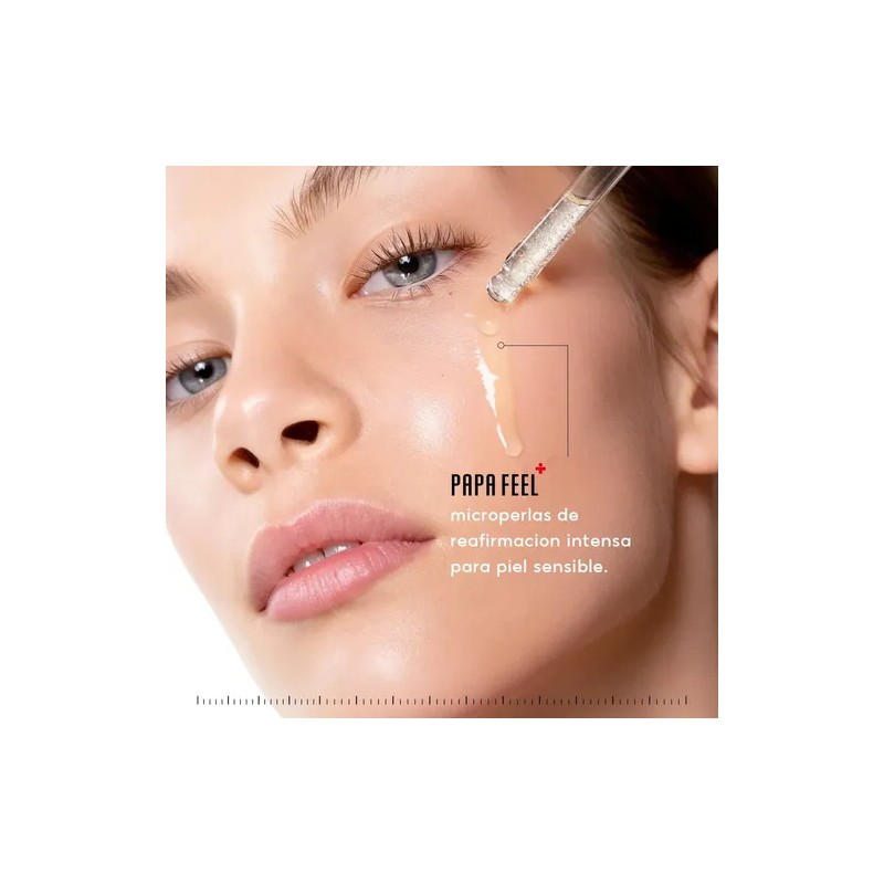 Papa Feel Serum 12x Colágeno Microperlas Reparador 30ml Sensible Día/noche