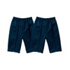 Nissen Junior Gymnastics Clothes, Half Pants, Set of 2, navy