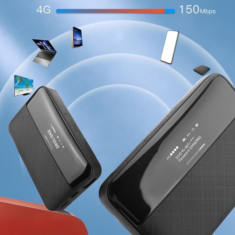4G LTE Portable WiFi Wireless Router USB Powered 150Mbps High