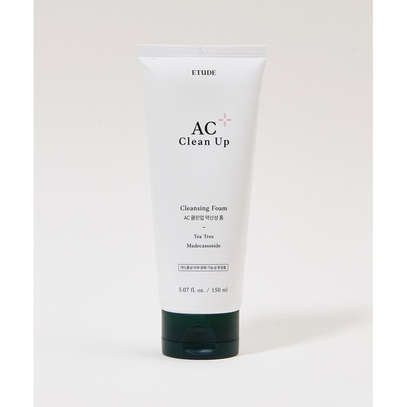 Etude AC Clean Up Mildly Acidic Cleansing Foam / 에뛰드