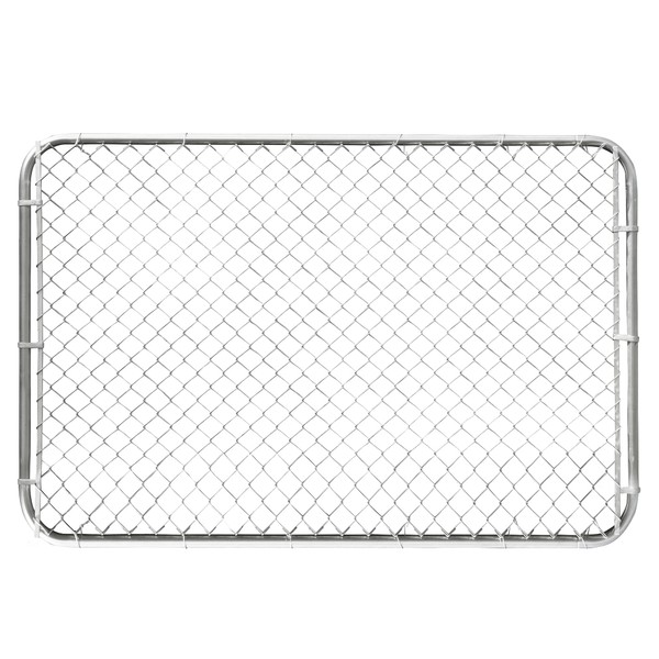 HITTITE Adjustable Chain Link Fence Gate Kit, Anti-Rust Outdoor Garden