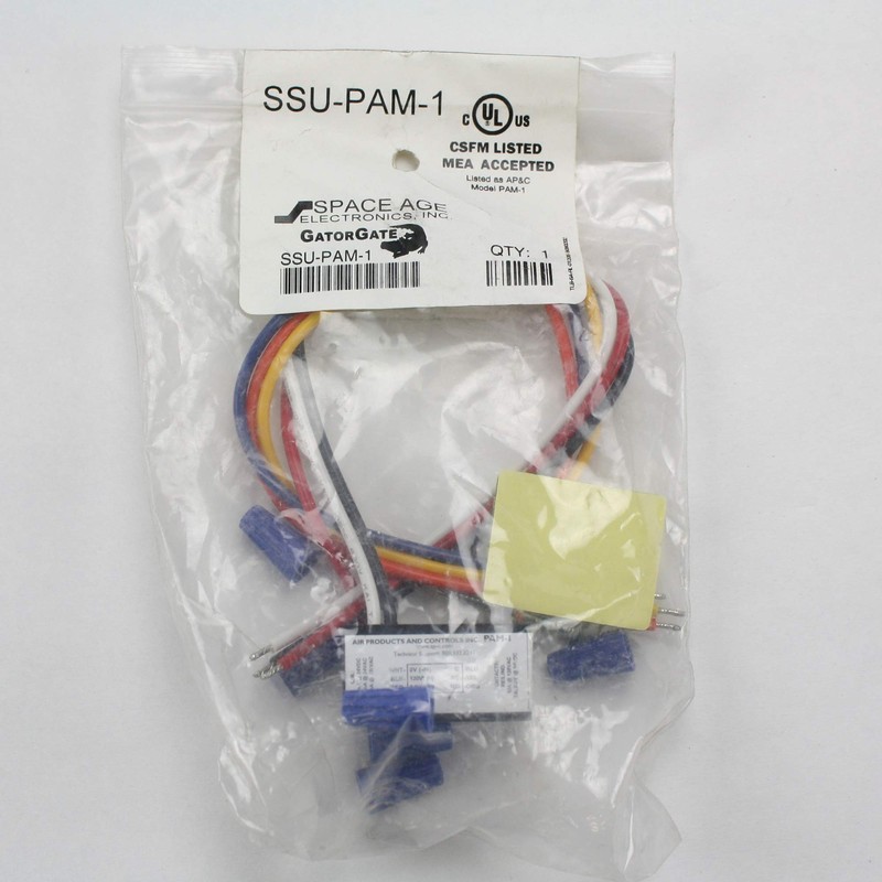 Space Age Ssu-Pam-1, Multi-Voltage Series Relay, 10A, Spdt, Encapsulated Enclosure