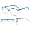 GUD Large Reading Glasses Women 5 Pairs Ladies Readers Cat-eye