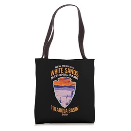 White Sands New Mexico US National Park Vintage Gift Tote Bag