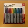 SHARPIE Permanent Markers, Fine Point, Assorted Colors, 12 Count