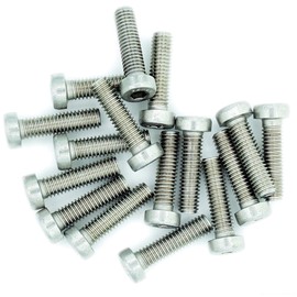 M4 (4mm x 10mm) Hex Socket Cap Screw (Bolt) (Low Head) - Stainless Steel (A2) (Pack of 20)