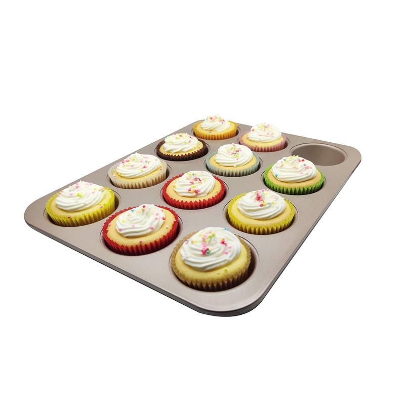 Mombake Premium Natural Greaseproof Cupcake Cases Muffin Paper Baking Cups