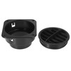 X AUTOHAUX 2pcs Warm Air Vent Outlet 75mm Auto Car