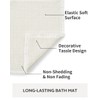 Waffle Bath Mat, Super Absorbent Non Slip Bath Mat Ultra