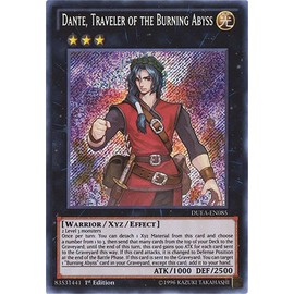 YU-GI-OH! - Dante, Traveler of The Burning Abyss (DUEA-EN085) - Duelist Alliance - 1st Edition - Secret Rare