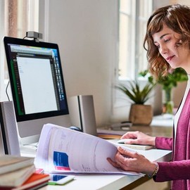 Aluratek HD 1080P Video Webcam for PC, MAC, Desktop & Laptop, Video Call, Conference, USB