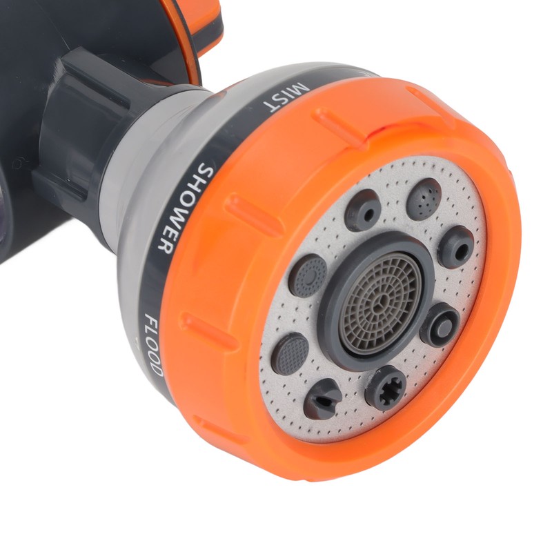 Garden Hose Nozzle 8 Spray Pattern Hose Hand Sprayer for