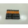 ORANGE TORNADO 10 Pack T25 2" Impact Rated Screw bits