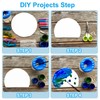 PATIKIL 4inch Circle Card Stock, 25Pcs Round Shape Cutouts Paper