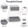 Manual Garlic Press & Slicer for Food Prep – Hand-Press