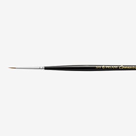Pro Arte : Connoisseur Round Red Sable / Prolene Watercolour Brush Series 100 Size 3/0