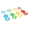 4Pcs Cute Cartoon Design Manual Can Opener Keychain, Multifunction Package