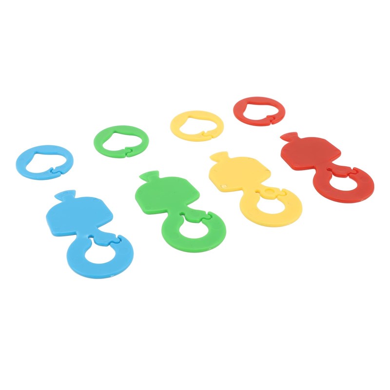 4Pcs Cute Cartoon Design Manual Can Opener Keychain, Multifunction Package