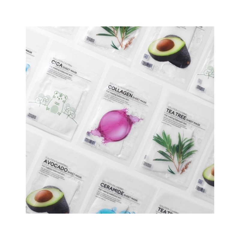 Unidream Mall Mask Sheet Ten Zero Solution Calming Cica Sheet