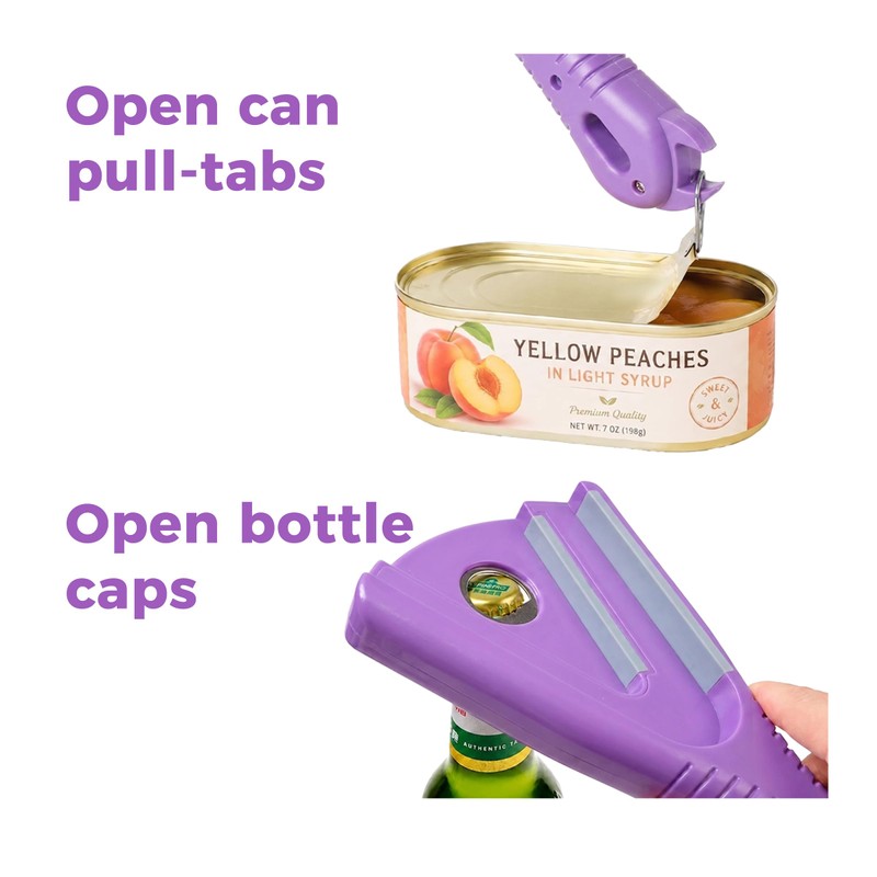 3-in-1 Multi Function Jar Opener, for Seniors, Weak Hands, Arthritis