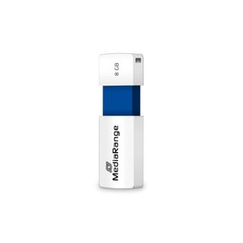 MediaRange MR971 8 GB USB 2.0 White USB Flash Drive