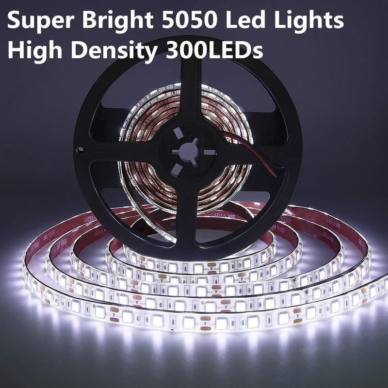 RV Awning Lights, 12V 16.4FT White Camping Awning Lights, Motorhome