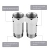 Oxygen Sensor Adapter, 2Pcs 45mm M18*1.5 Universal Check Engine Light