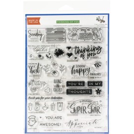 CONCORD & 9TH Thinking O Clear Stamps 6X8 O