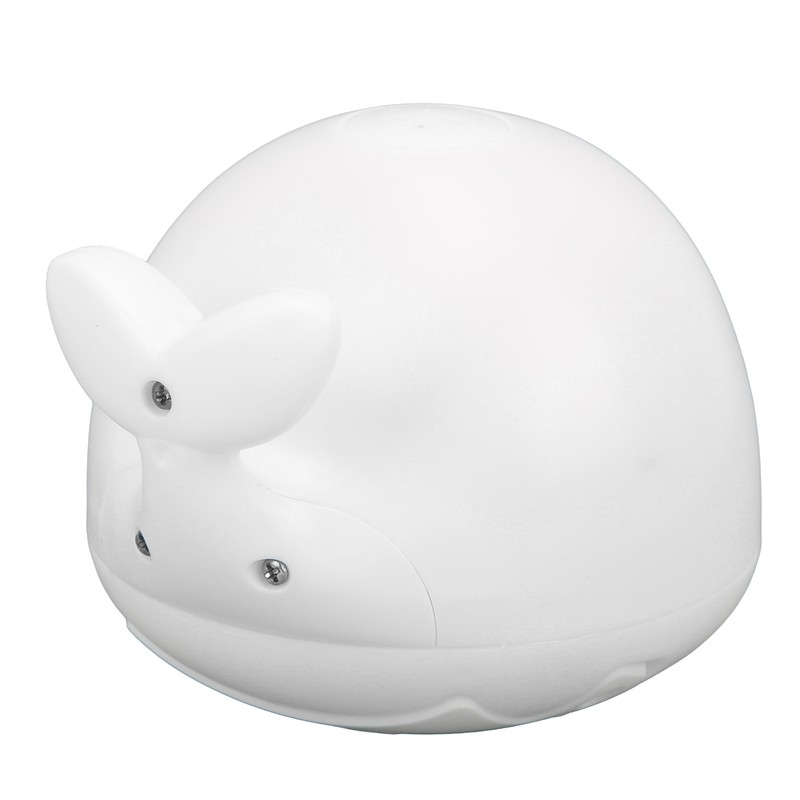 Whale Water Spray Toy White Induction Switch Floating Spraying Flashing