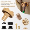 Bedalio RK-17MH Outside Faucet Repair Kit Metal Handle Compatible with