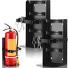 Zonon Heavy Duty Fire Extinguisher Mount Bracket Metal Fire Extinguisher