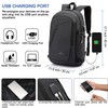 WENIG Anti-Theft Travel Laptop Backpack with USB Charging Port Lock,Water