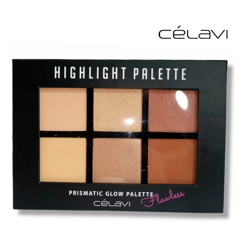 Celavi Célavi Paleta De Iluminadores Flawless 6 Tonos