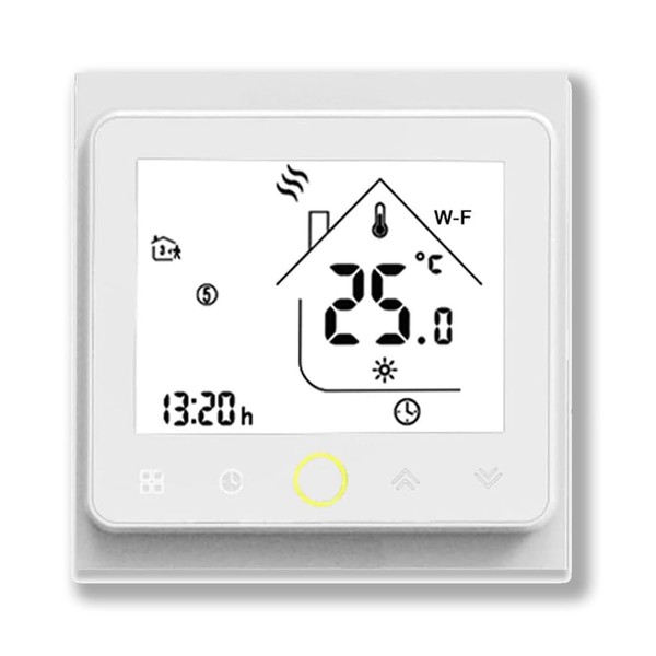 MelkiSmart Wi-Fi Thermostat – 002 Series Programmable Touch Screen Thermostat