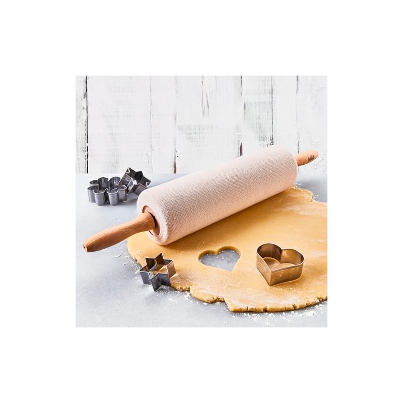 Birkmann Easy Baking Rolling Pin Cover, Cotton, Washable at 30